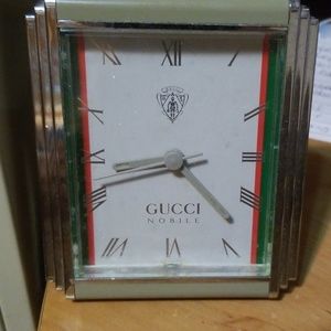 Vintage Gucci Desk Clock